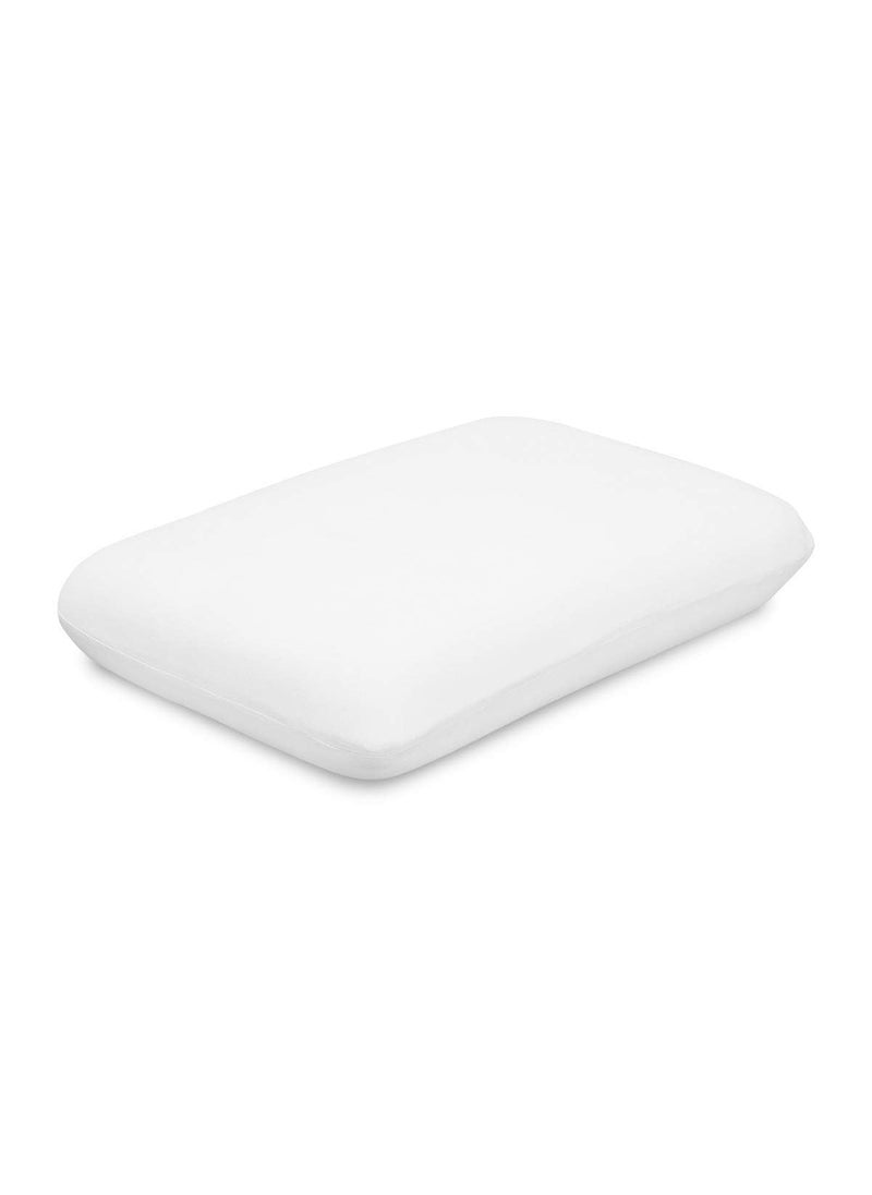 Araami Cervical Contour Memory Foam Pillow for SleepingOrthopedic Pillow for Neck Pain Support for BackStomachSide Sleepers with Breathable Zip Cover Bed Pillow King 26 X 15 X 55 INCH