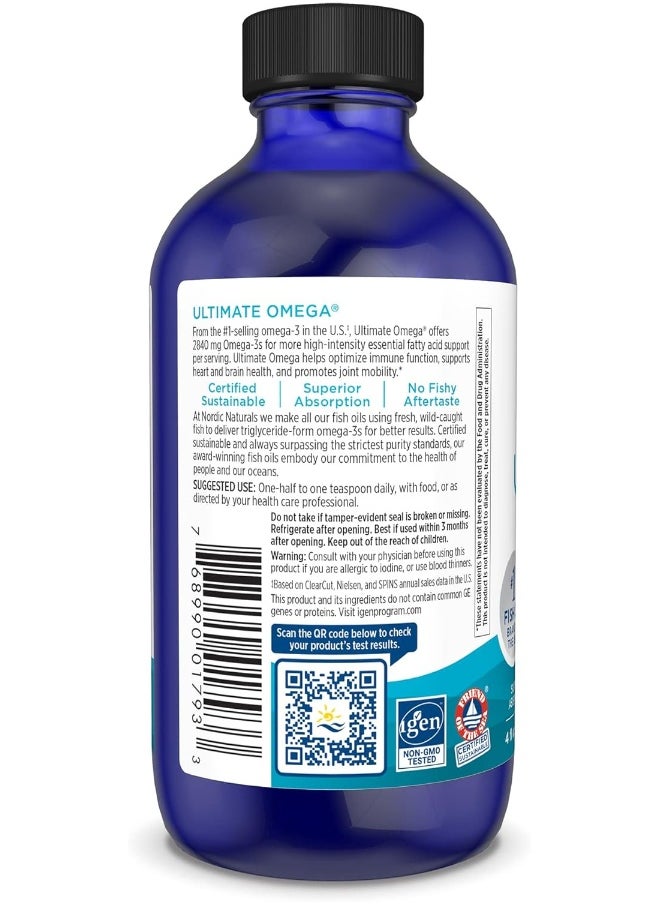 Ultimate Omega, Lemon, 2,840 Mg, 119 ML