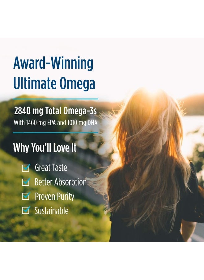 Ultimate Omega, Lemon, 2,840 Mg, 119 ML