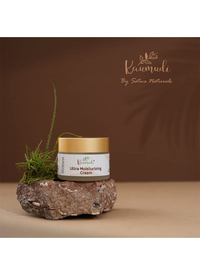 Ultra Moisturizing Cream , Rose & Saffron Essential Oil | For Soft & Supple Skin| For Signs of Aging, Fine lines, and Wrinkle | Moisturizes & Hydrate | For Healthy, Glowing, and Clear Skin |40 GM/1.41 fl Oz
