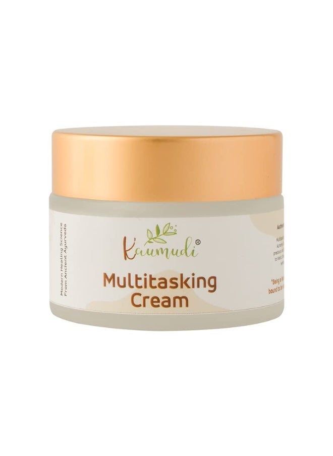 Multitasking Cream For Dry Skin | Made With Shata Dhauta Ghrita (100 Times Washed Ghee) For Women And Men | Moisturizing & Nourishing Available In 7 Variants As Per Skin Type - 40 Gm