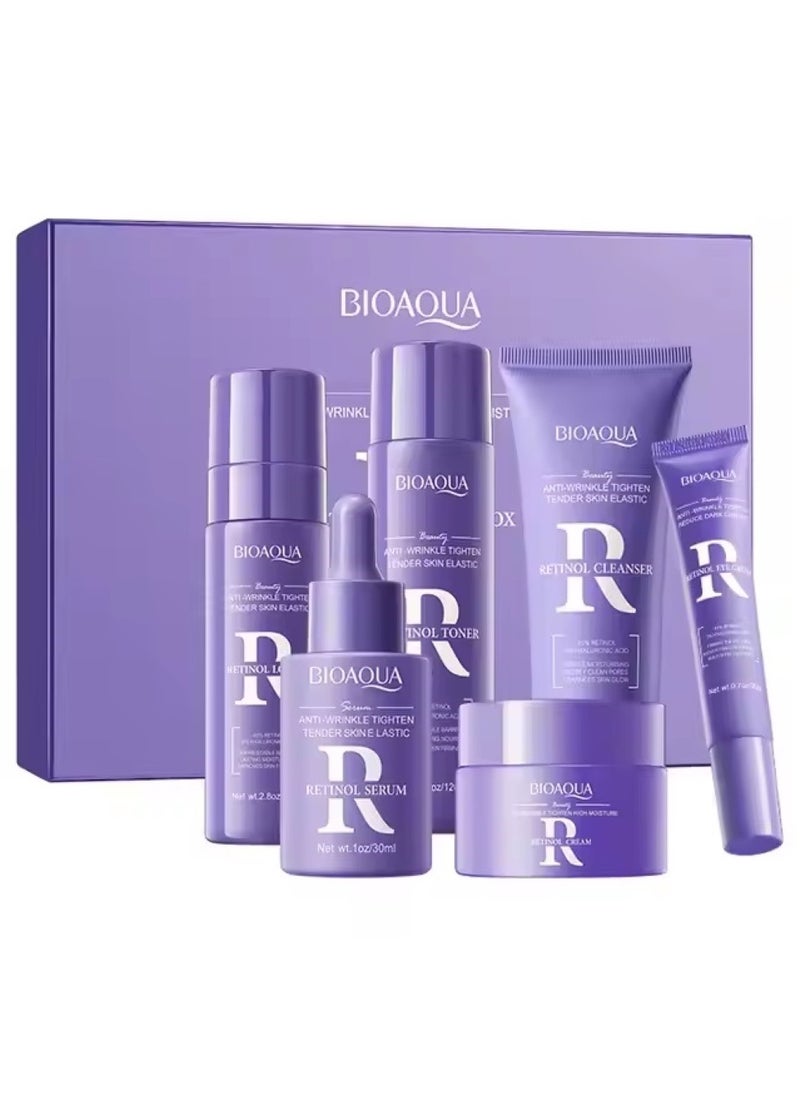 Bioaqua Anti-wrinkle Tighten High Moisture Retinol Skin Gift Box 6in1