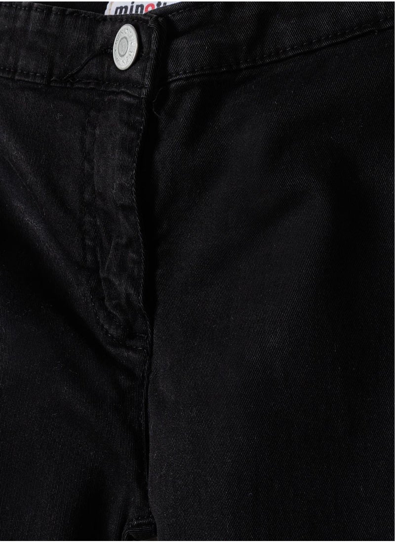 Teen Girls Twill Pant