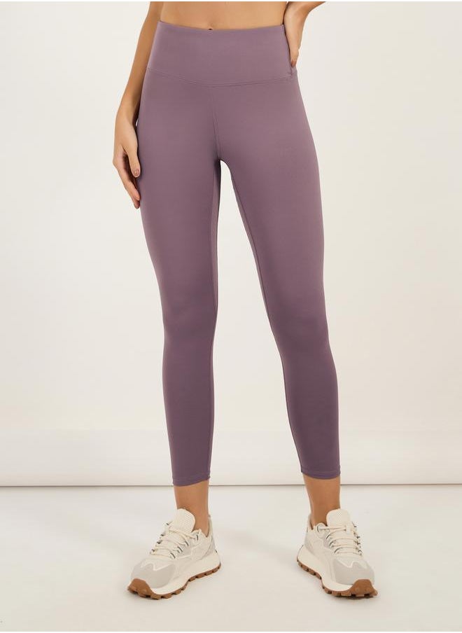 Broad Waistband 7/8 Leggings
