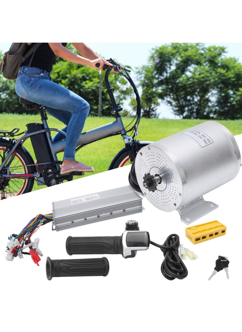 48V 2000W Electric Brush Motor with Controller Kit E‑Bike Conversion Accessory Set