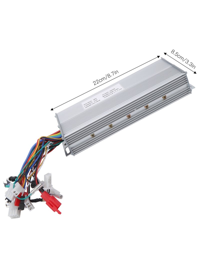 48V 2000W Electric Brush Motor with Controller Kit E‑Bike Conversion Accessory Set