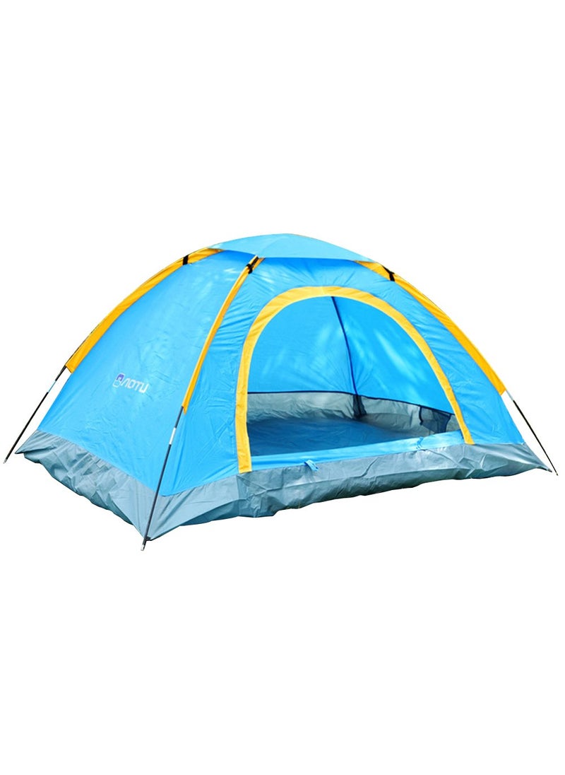 Motopart 2 Persons DoubleSided Zipper Beach Tent Portable Waterproof UVResistant Tourist Tents for Camping Hiking Traveling Beach