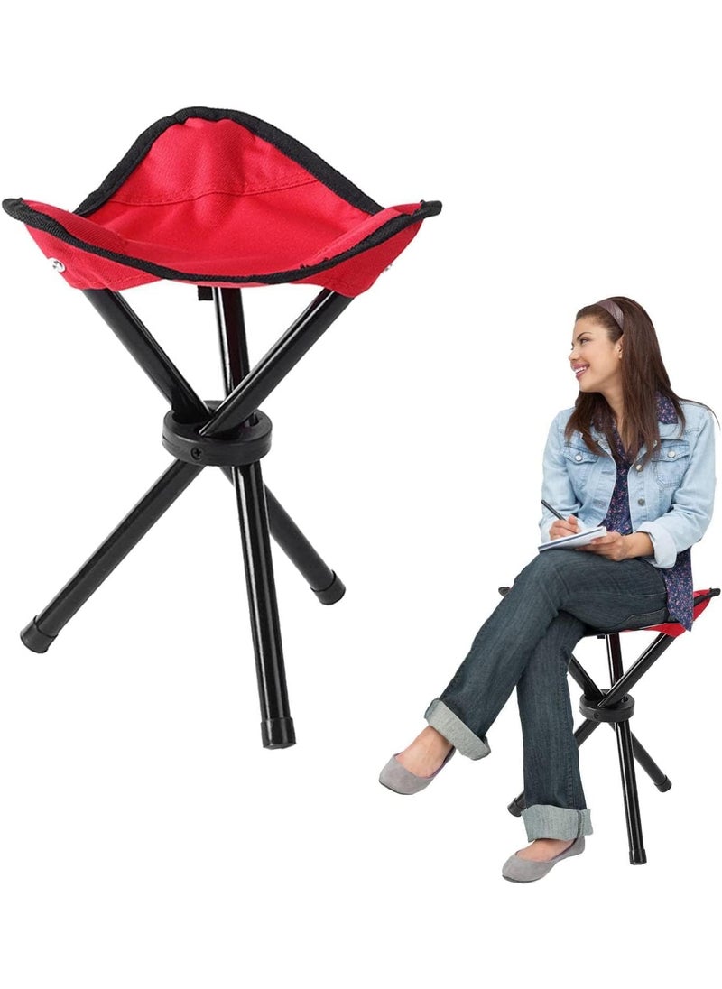 Twinflo Mini Folding Chair Portable Stool Camping Travelling Portable Picnic Outdoor Stool Tripod Stool Camping Travelling Portable Foldable Multiple Colors Multicolour Standard