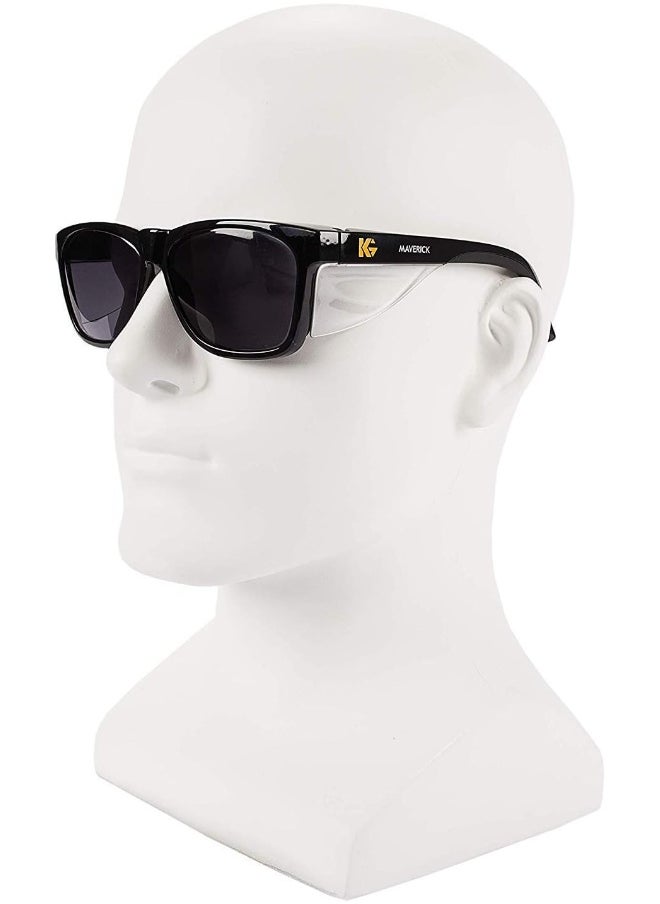 Kleenguard Maverick Safety Glasses with Integrated Side Shields (3 Pair)