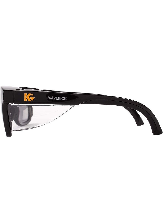 Kleenguard Maverick Safety Glasses with Integrated Side Shields (3 Pair)