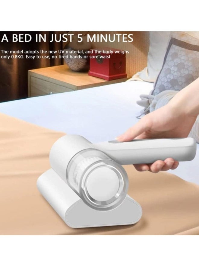 Dust Mite Cleaner, Handheld Cordless Cleaning Tool With UV Light For Bed, Sofa, Carpet Cleaning Handheld Vacuum Cleaner,Handheld Carpet Cleaner,Mattress Vacuum Cleaner,Dust Detective