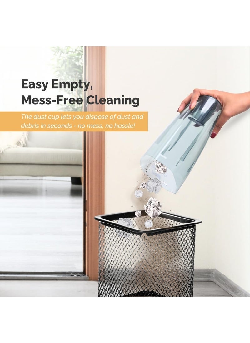 Pure Bot Lstick Neo Plus 800 Watts Handheld Vacuum Cleaner lightweight durable Body White
