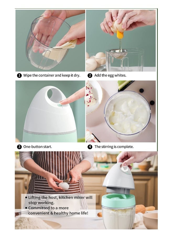 Egg Stand Mixer, Electric Kitchen Mixer, Egg Stand Shampoo Frother Milk Frother Hands-free Mixer, Electric Whisk Drink Mixer for Food Whipping, Whisk Egg White, Cake Mixer, Milk Foamer Frother