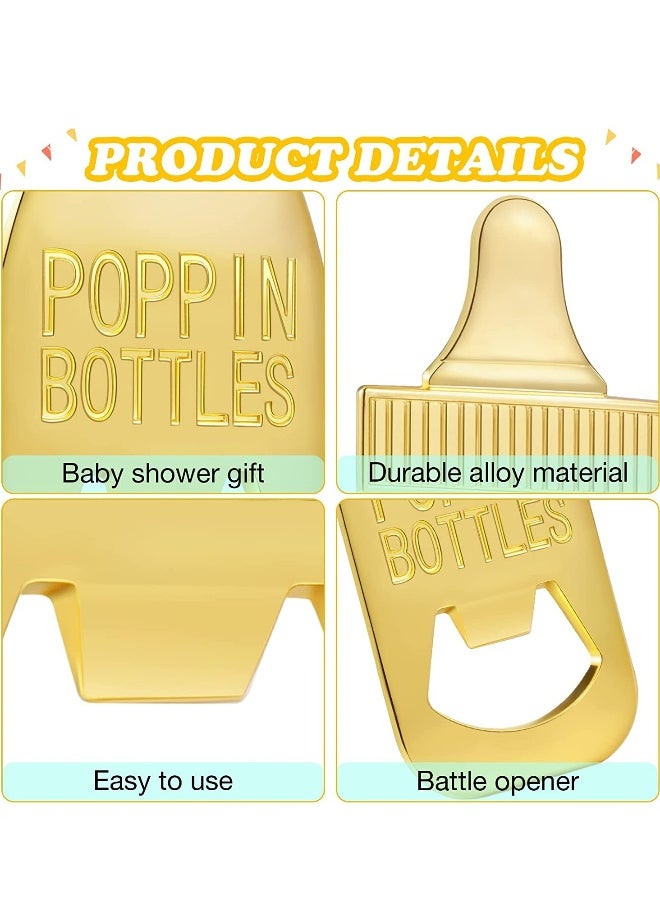 Baby Bottle Opener Favors Baby Shower Party Favors Baby Boy Shower Gifts Decorations Souvenirs Feeder Shaped Baby Shower Souvenirs 12 PCS