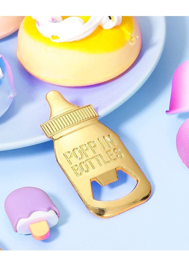 Baby Bottle Opener Favors Baby Shower Party Favors Baby Boy Shower Gifts Decorations Souvenirs Feeder Shaped Baby Shower Souvenirs 12 PCS