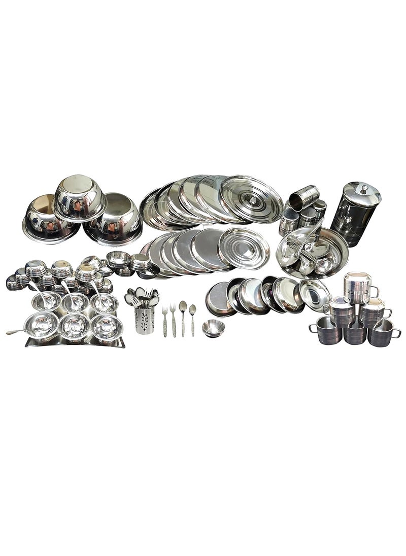 Dynore Stainless Steel 101 Pcs Tool Touch Dinner Set