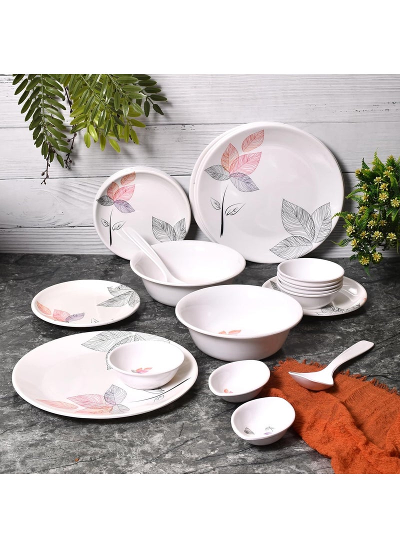 Golden Fish 24Piece Melamine Dinner Set Durable Stylish BPAFree Tableware Perfect for Everyday Meals Parties NDS2
