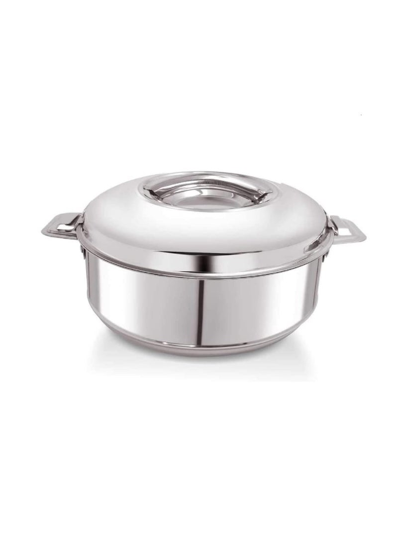 Dynore Double Wall Stainless Steel Insulated Casserole With Lid 2500 ML