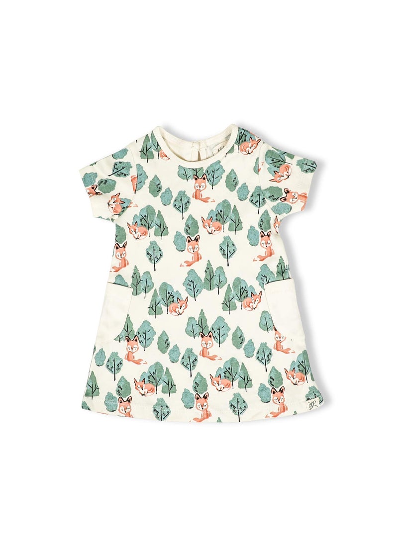 Itsyboo by Waterlemons DRESS CRAFTY FOX