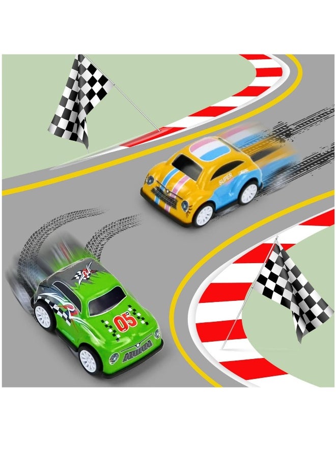 30 Pack Mini Pull Back Cars for Kids Ages 3 4 5 6 Years Old, Bulk Vehicles Set Birthday Return Gifts, Carnival Prizes for Boys and Girls, Children Party Favors and Treasure Box Toys for Classroom