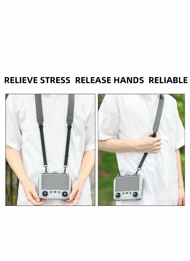 Neck Lanyard for DJI Mini 3 Pro Drone - Hands-Free Design with Durable Aluminum Alloy Hook Clip Buckle for Convenient Carrying and Easy Access.