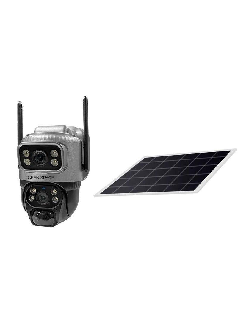 VCS20-4G SOLAR-POWERED DUAL-LENS 4G SECURITY CAMERA