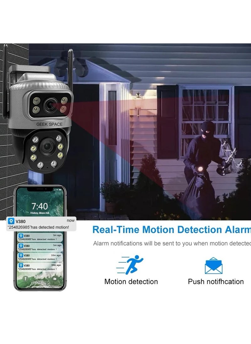 VCS20-4G SOLAR-POWERED DUAL-LENS 4G SECURITY CAMERA