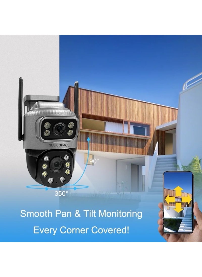 VCS20-4G SOLAR-POWERED DUAL-LENS 4G SECURITY CAMERA