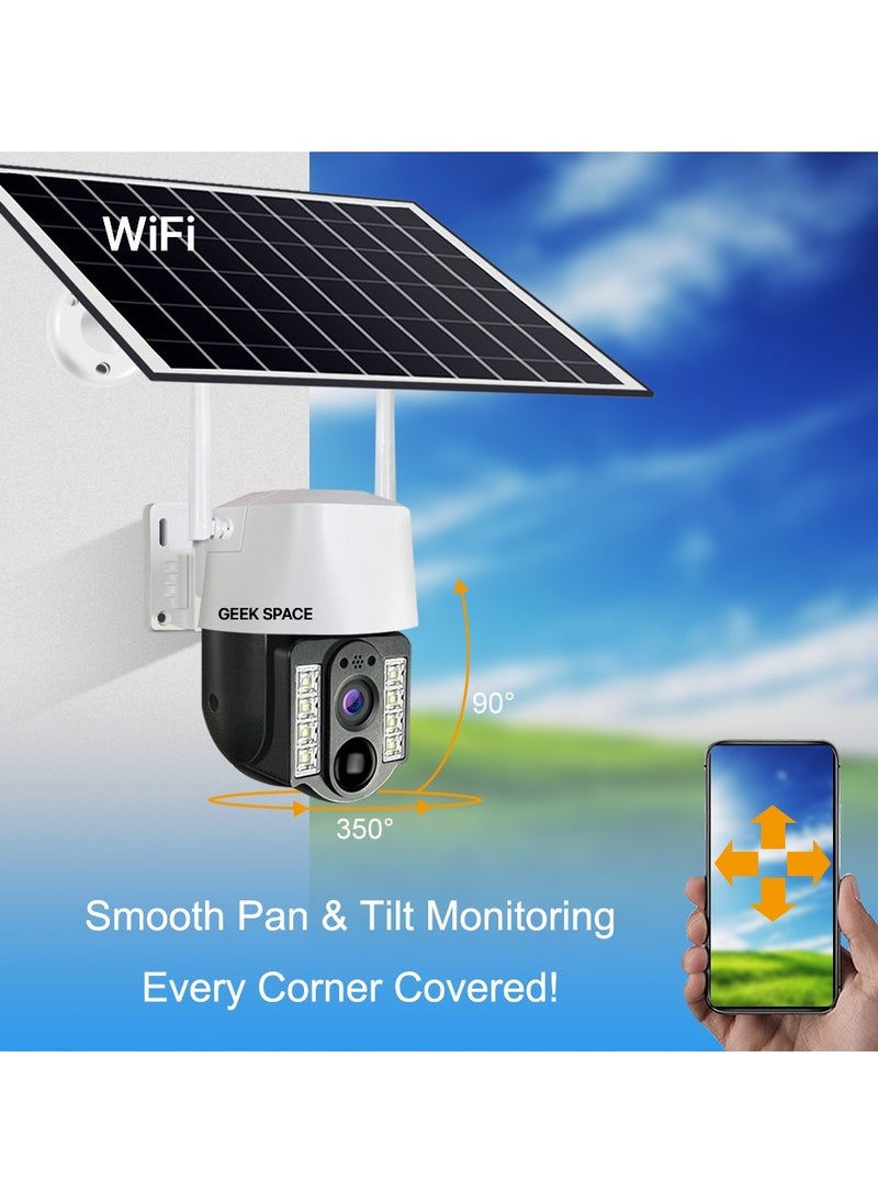 SOLAR POWERED WI-FI + ECO FRIENDLY WIRELESS SECURITY CAMARA