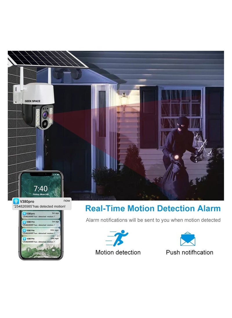 SOLAR POWERED WI-FI + ECO FRIENDLY WIRELESS SECURITY CAMARA
