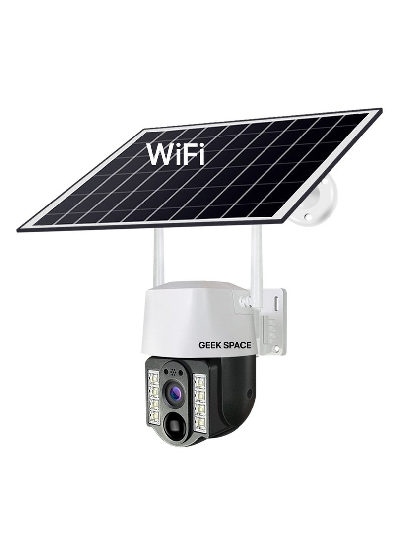 SOLAR POWERED WI-FI + ECO FRIENDLY WIRELESS SECURITY CAMARA