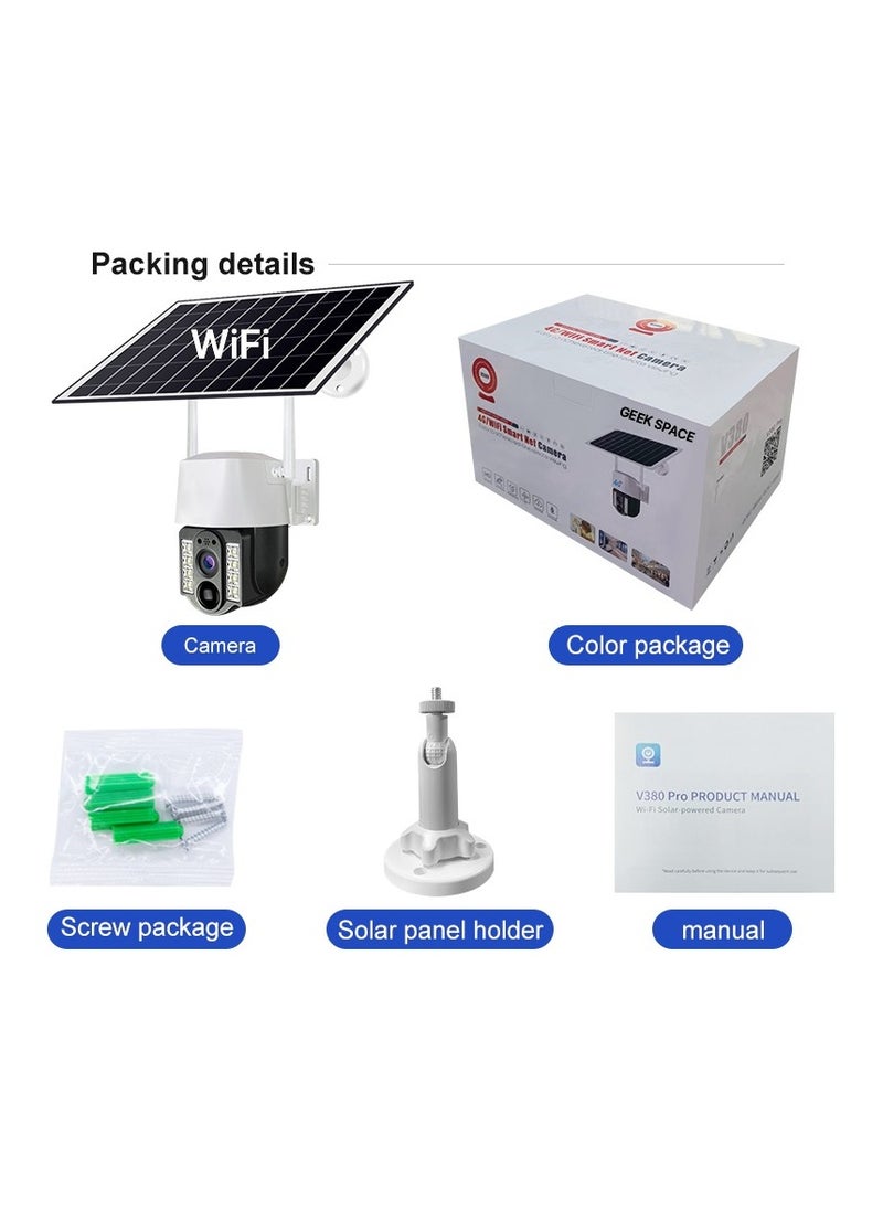 SOLAR POWERED WI-FI + ECO FRIENDLY WIRELESS SECURITY CAMARA