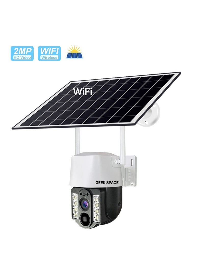 SOLAR POWERED WI-FI + ECO FRIENDLY WIRELESS SECURITY CAMARA