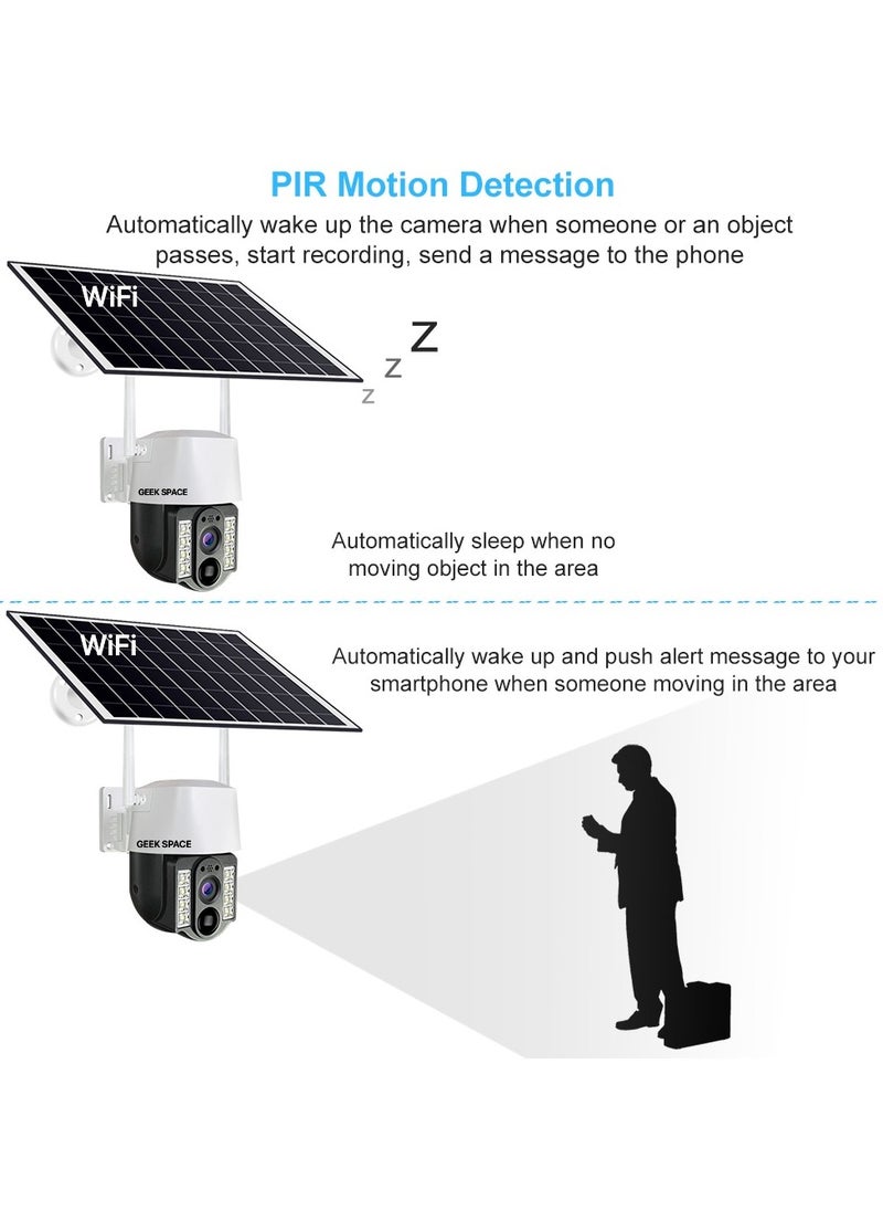 SOLAR POWERED WI-FI + ECO FRIENDLY WIRELESS SECURITY CAMARA