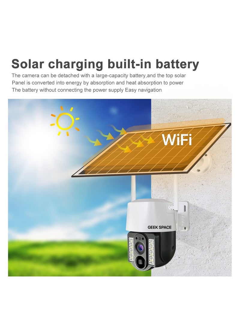 SOLAR POWERED WI-FI + ECO FRIENDLY WIRELESS SECURITY CAMARA