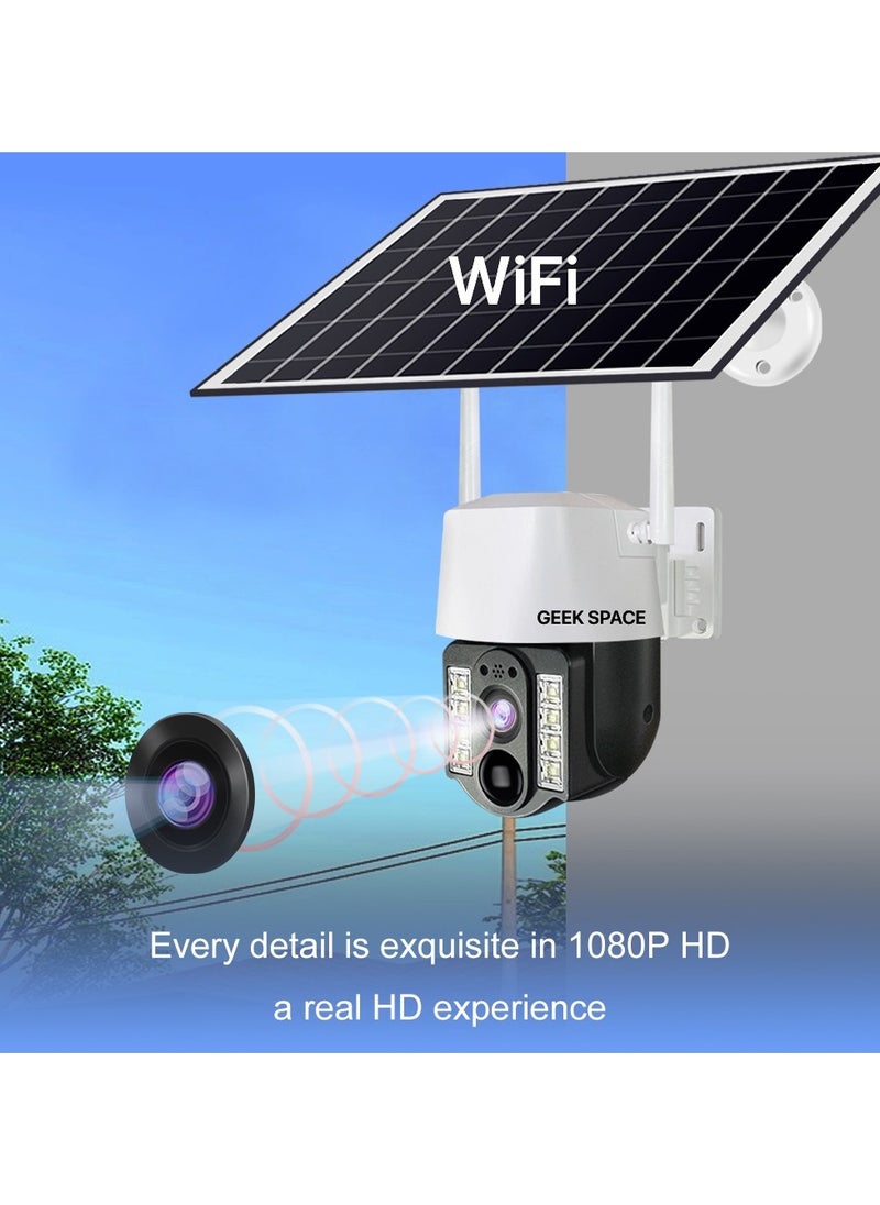 SOLAR POWERED WI-FI + ECO FRIENDLY WIRELESS SECURITY CAMARA