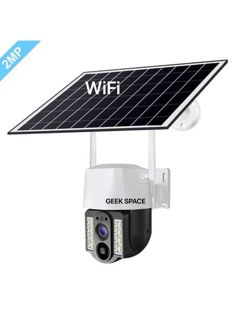 SOLAR POWERED WI-FI + ECO FRIENDLY WIRELESS SECURITY CAMARA