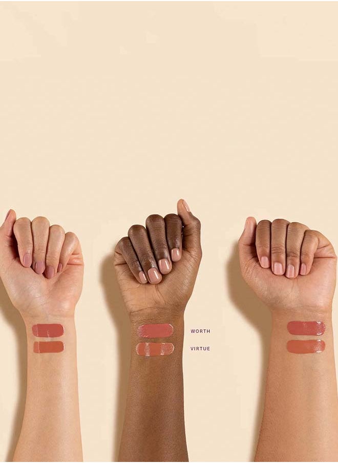 Soft Pinch Liquid Blush Worth – true rose dewy