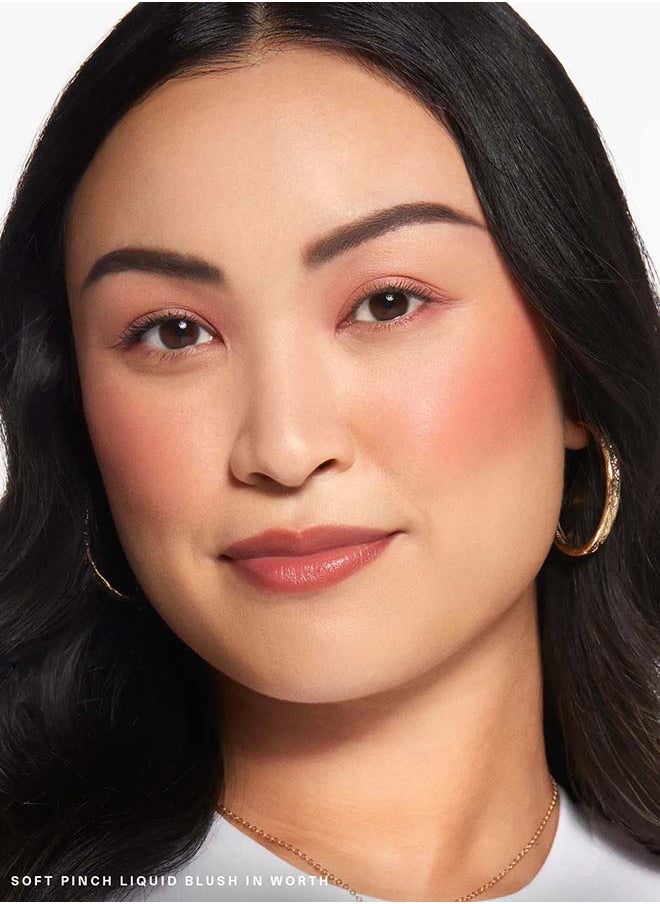 Soft Pinch Liquid Blush Worth – true rose dewy