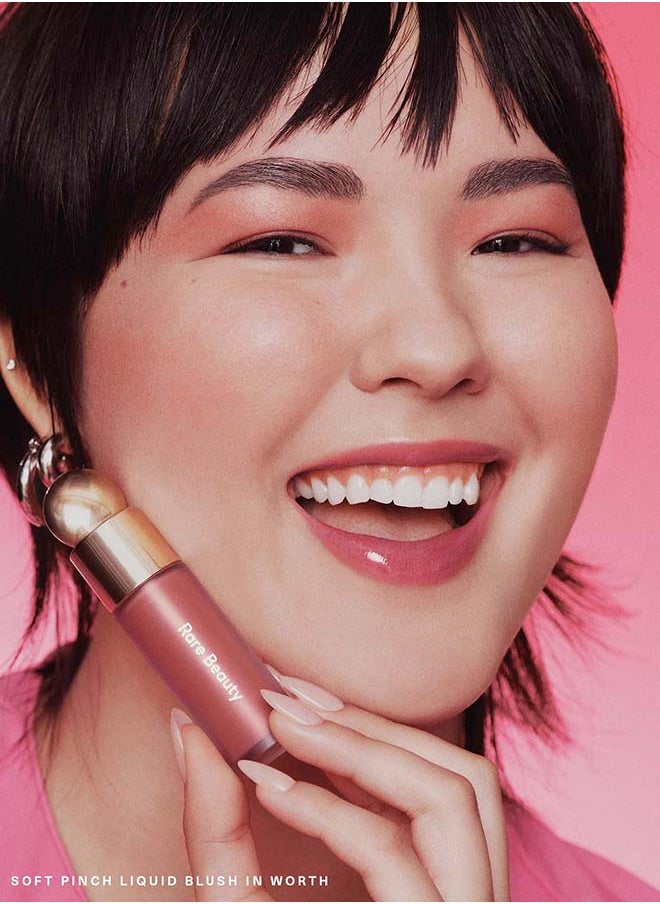 Soft Pinch Liquid Blush Worth – true rose dewy