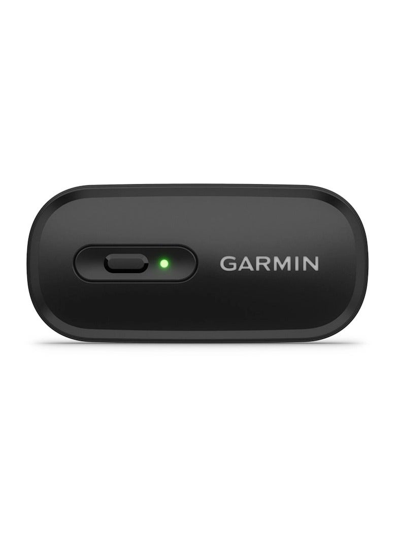HRM 200 - (M-XL) - Up to 1 year of battery life   - Heart Rate Monitor, Durable and Built to Last With a 3 Atm Water Rating, Bluetooth connectivity, iOS and Android compatible Black