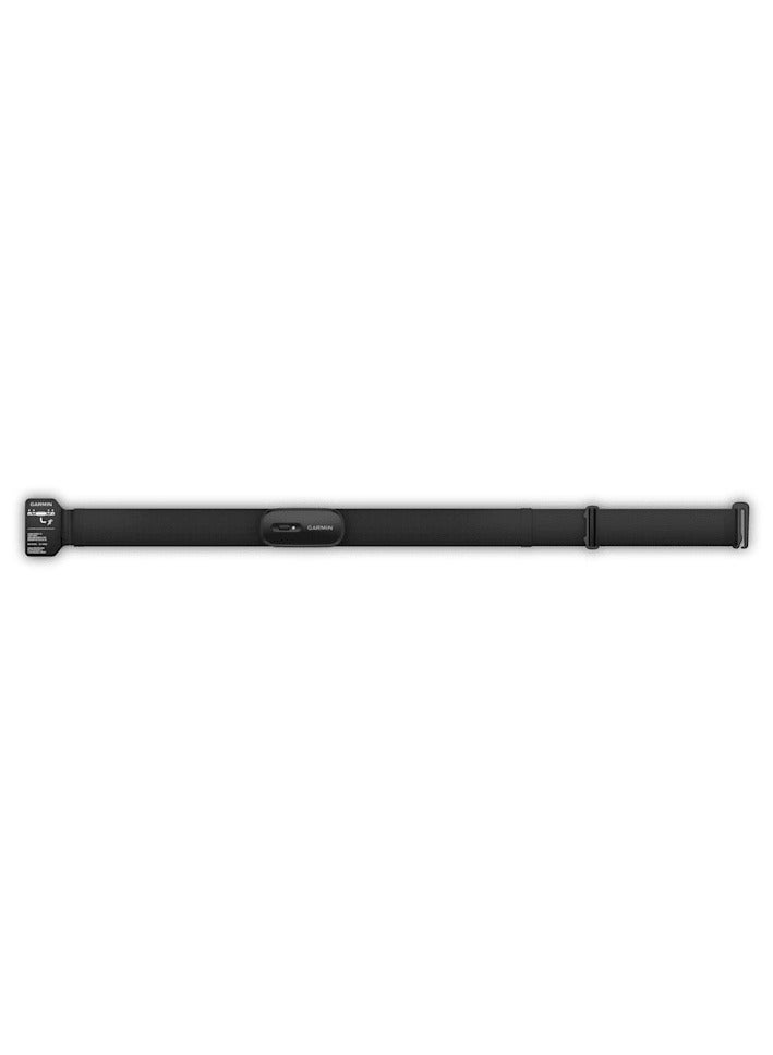 HRM 200 - (M-XL) - Up to 1 year of battery life   - Heart Rate Monitor, Durable and Built to Last With a 3 Atm Water Rating, Bluetooth connectivity, iOS and Android compatible Black