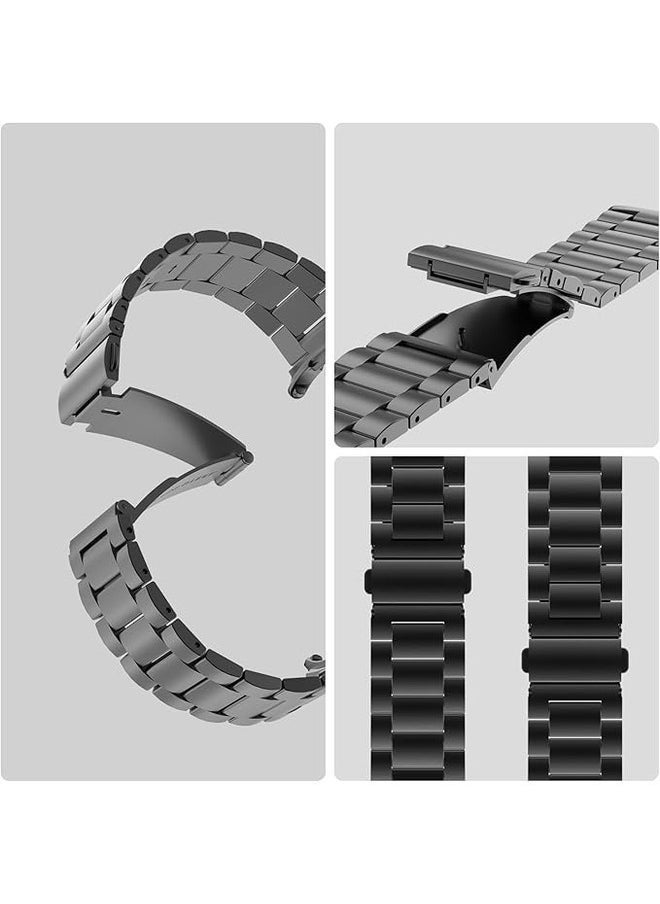 Premium Stainless Steel Band for Galaxy Watch Ultra 47mm (2024) - Stylish Metal Strap for Men and Women