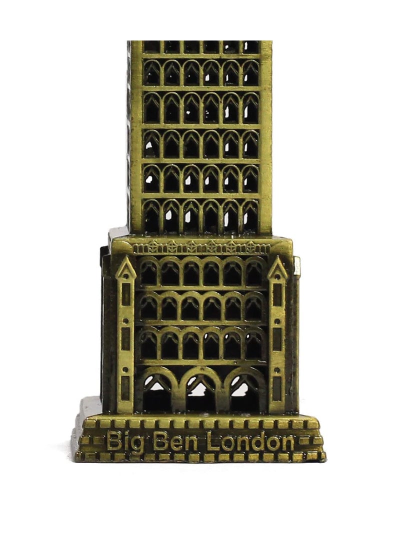 THE QUIRKY HOME Big Ben London Tower with Real Clock Souvenir Miniature Model Replica Monuments Decorative Showpiece for Home Decor Gift with Clock 7