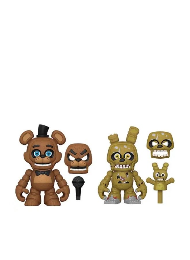 Funko Snap 2 Pack ! Game: Five Nights at Freddy's - Freddy & Springtrap