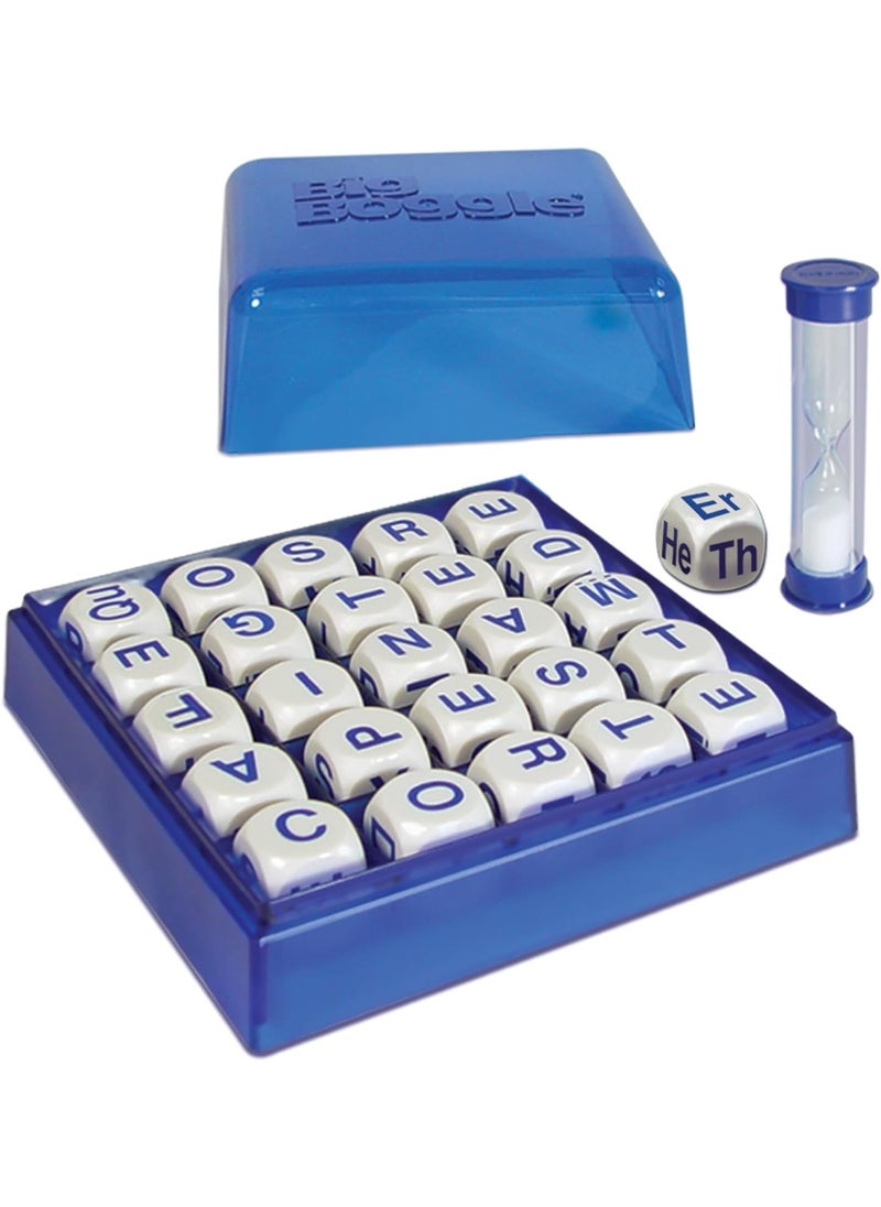 Big Boggle with 5x5 Grid and 25 Letter Cubes by Winning Moves Games USA, Thought Provoking Word Game Bigger Than the Original, for 2 or More Players, Ages 8+ (1147)