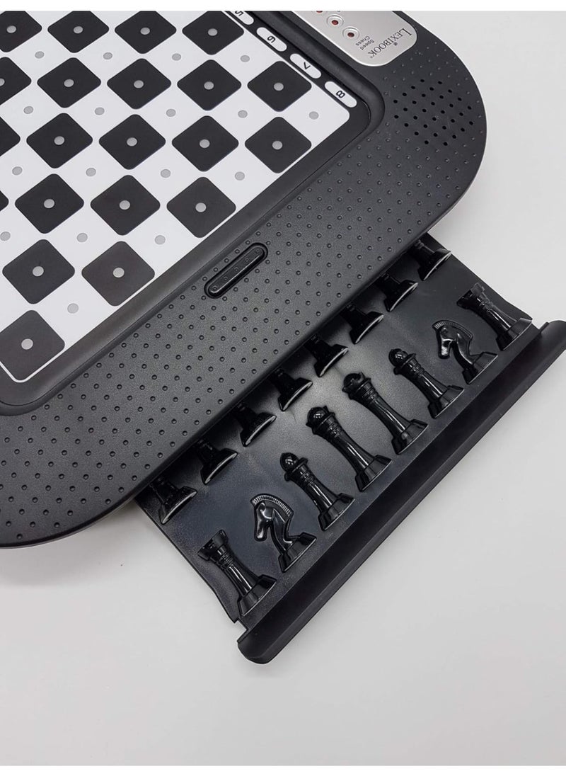 Lexibook Chessman Fx, Electronic Chess Tactile Keyboard And Light And Sound Effects, 32 Pieces, 64 Levels Of Difficulty, Family Board Game