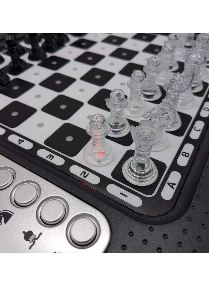 Lexibook Chessman Fx, Electronic Chess Tactile Keyboard And Light And Sound Effects, 32 Pieces, 64 Levels Of Difficulty, Family Board Game