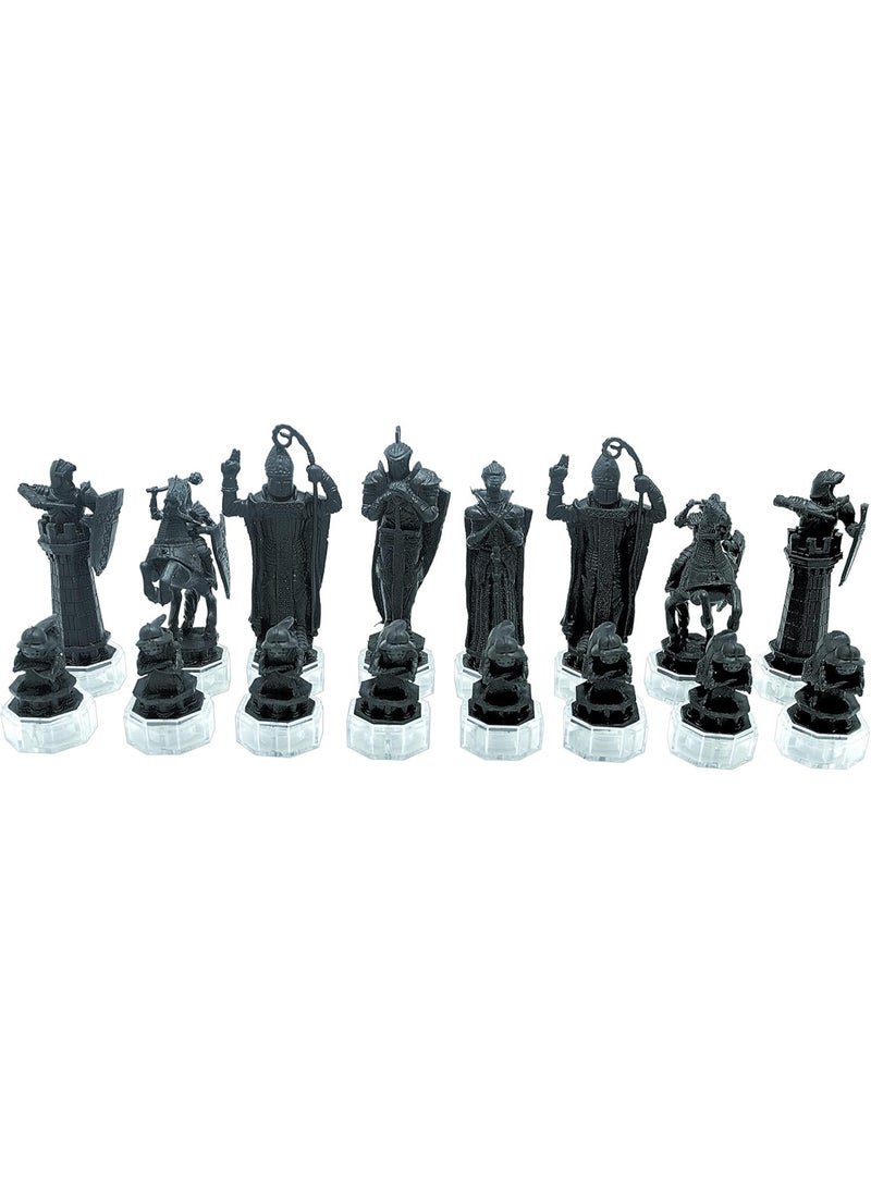 Chessman Elite Interactive Electronic Chess Game, 64 Levels of Difficulty, LEDs, Battery Powered