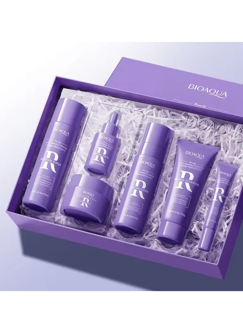 BIOAQUA Collagen Anti-wrinkle Firming Beauty Product Sodium Hyaluronate Skin Elastic Vitamin Skin Care Set